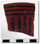 AZC 190 - Black-on-Red Variant D-3 - Bowl